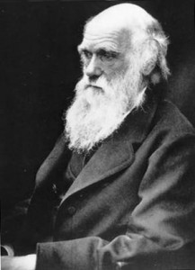 Charles Darwin - about 1874, photographed by his son Leonard.